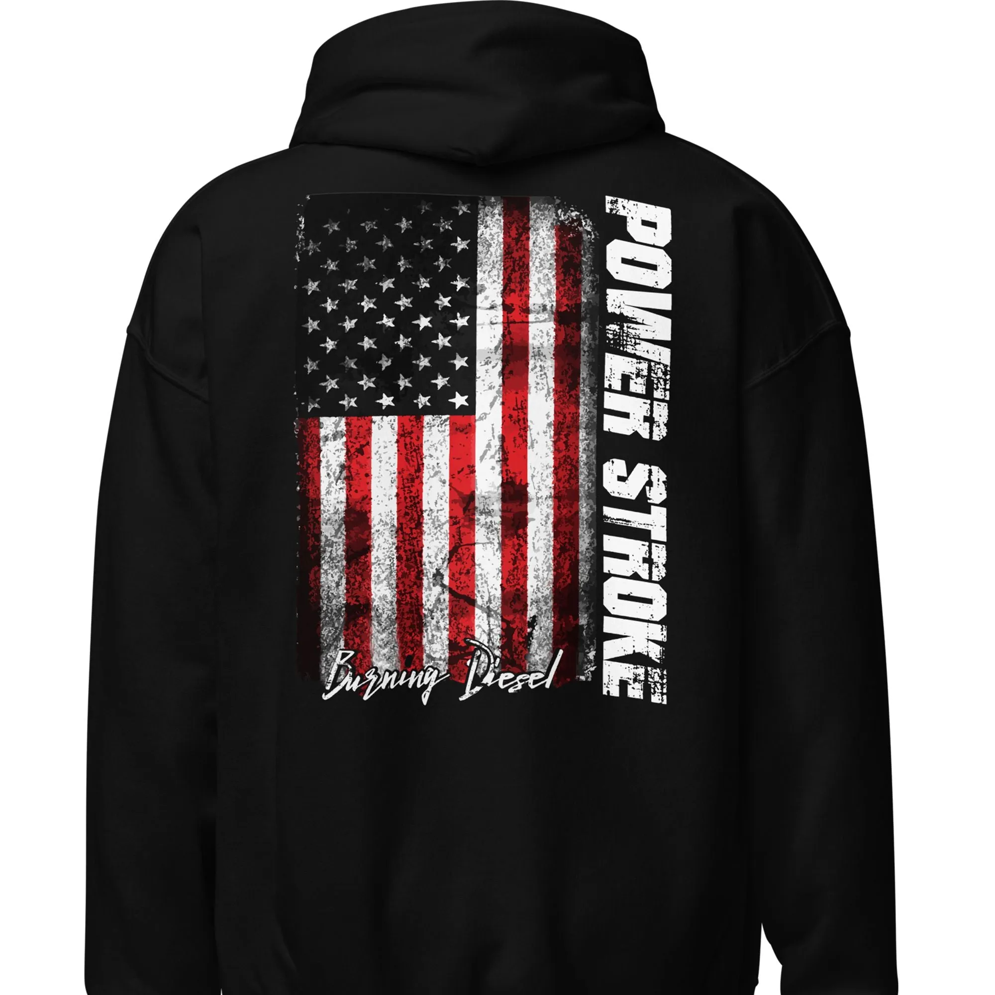 7.3 Power Stroke Diesel Hoodie, American Flag Sweatshirt