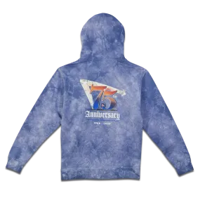 75th Anniversary Tie Dye Hooded Sweatshirt