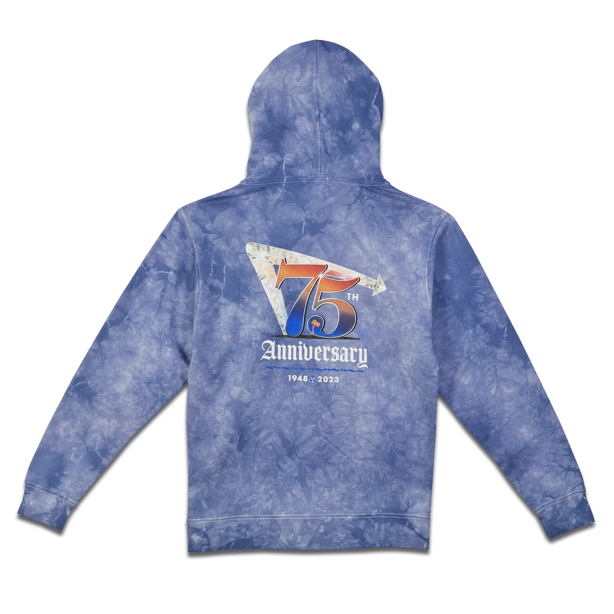 75th Anniversary Tie Dye Hooded Sweatshirt