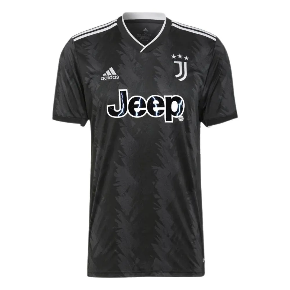 Adidas Men's Juventus Away Jersey (Black/White/Carbon)