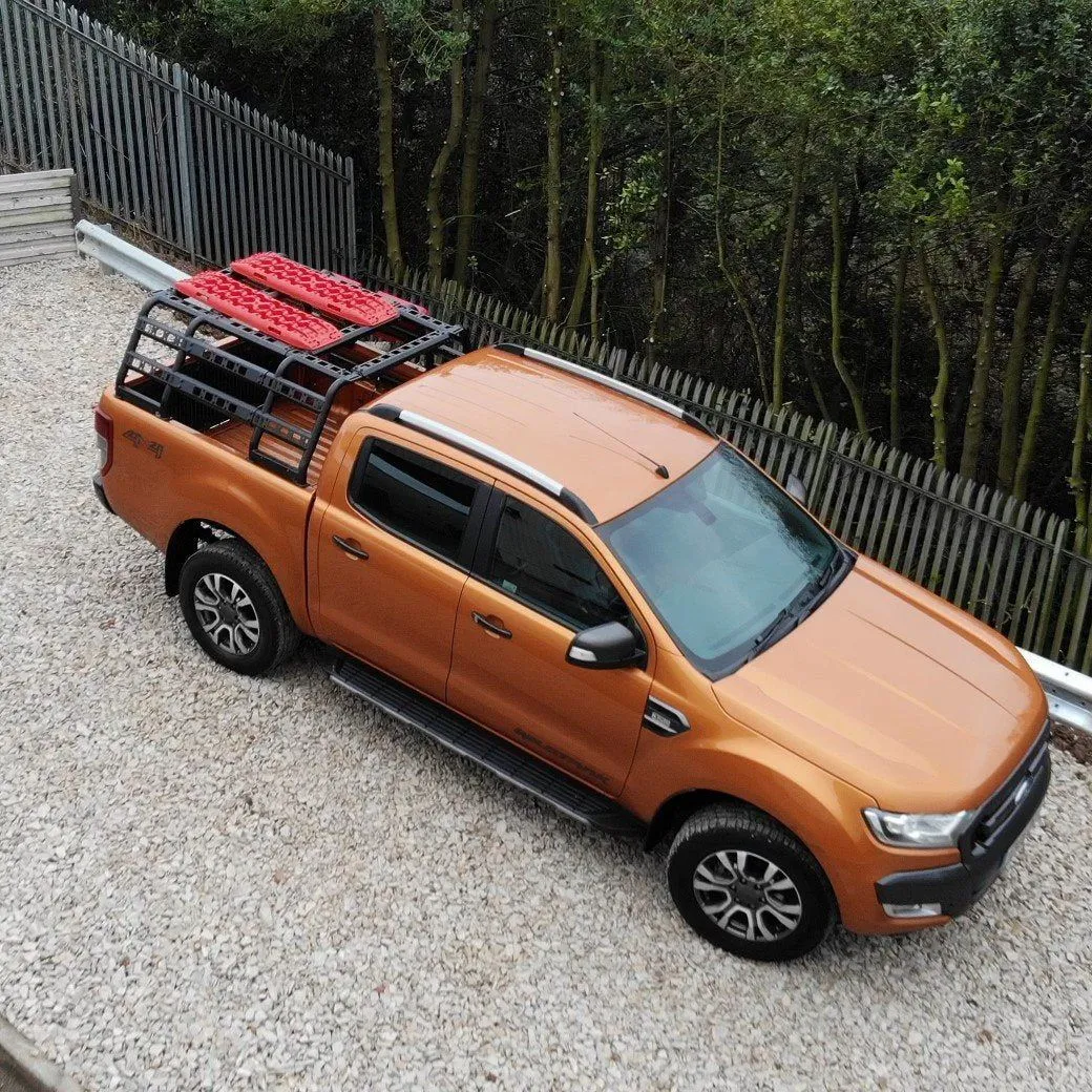 Adjustable Expedition Load Bed Rack Frame System for Nissan Navara D40 2006-2015