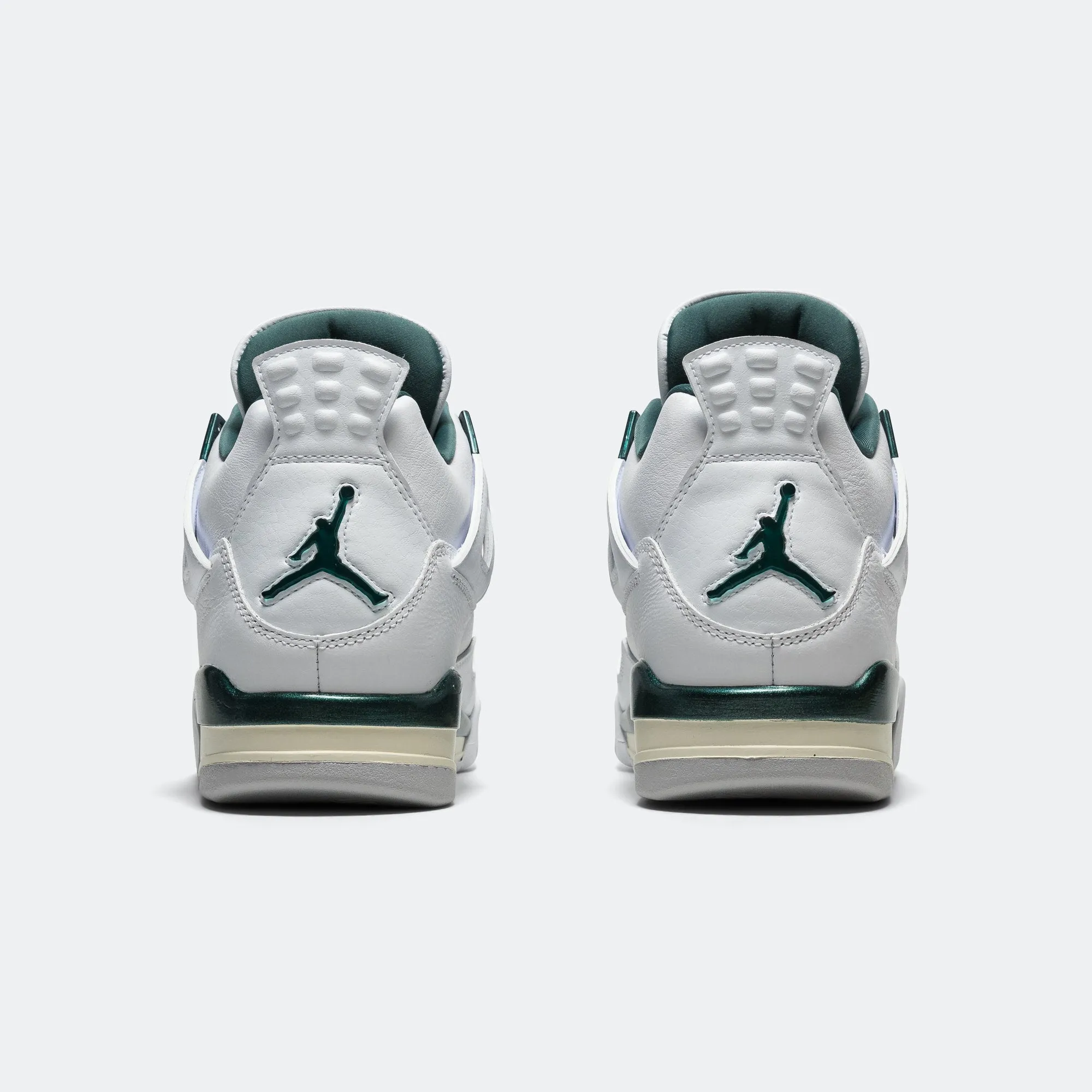 Air Jordan 4 Retro - White/Oxidized Green-White-Neutral Grey