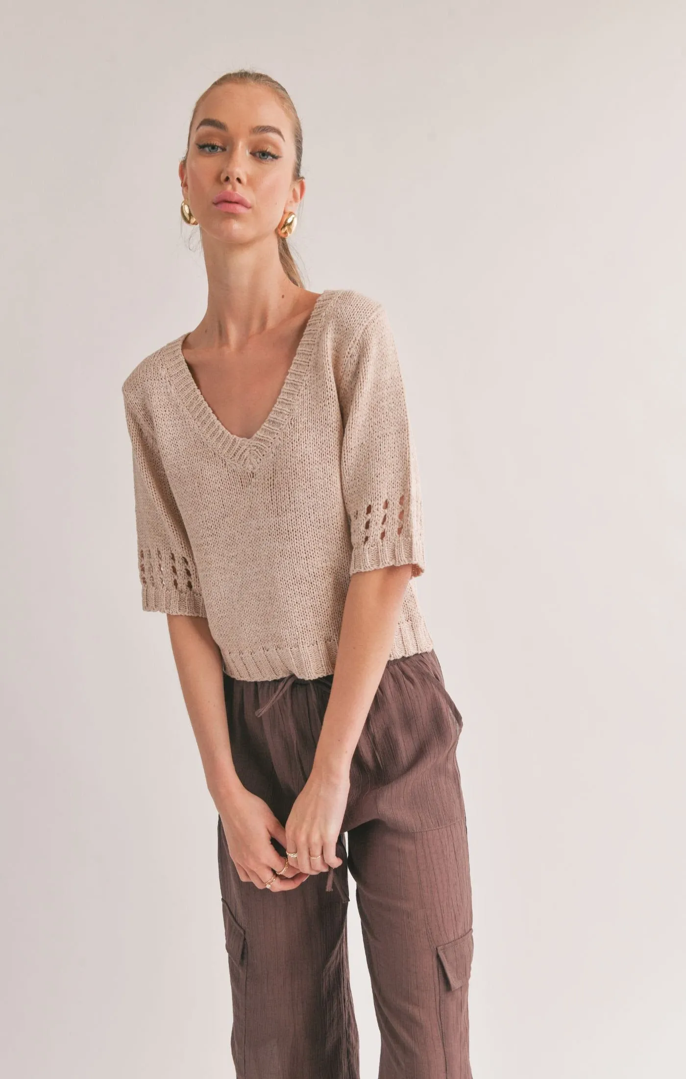 Alroa V-Neck Sweater