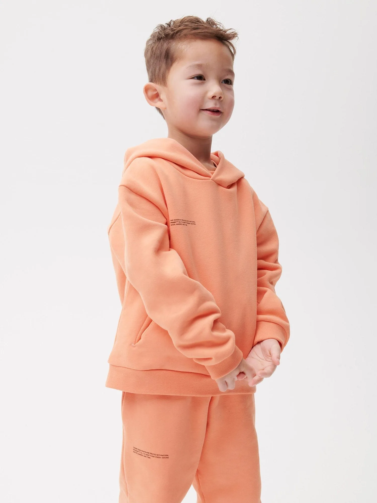 Archive Kids' 365 Midweight Hoodie—peach perfect