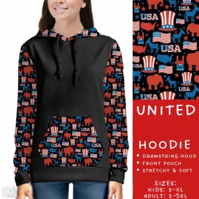 Batch #186 - Vote Collection - Closes 8/27 - ETA early Oct. - United Hoodie