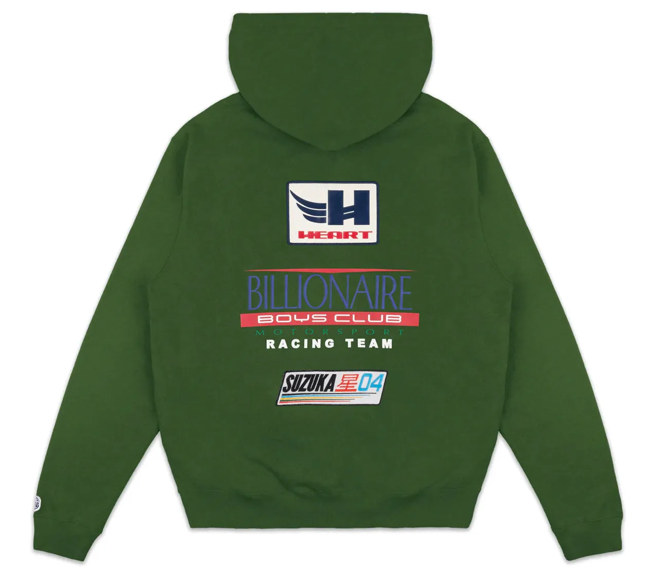 BBC "TRIALS" HOODIE GREEN