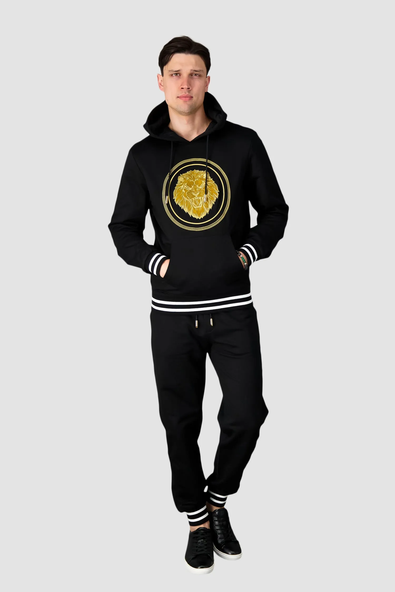 Billionaire Black/Gold Luxury Hoodie