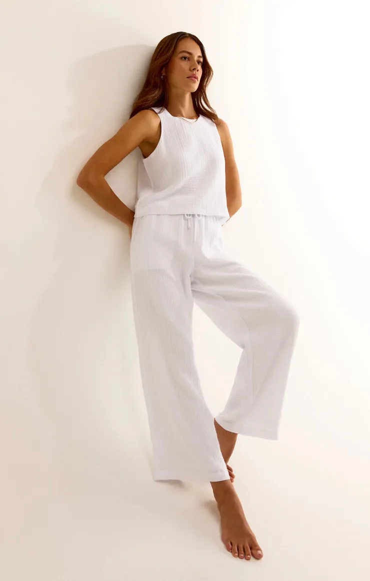 Bondi Gauze Pant - White