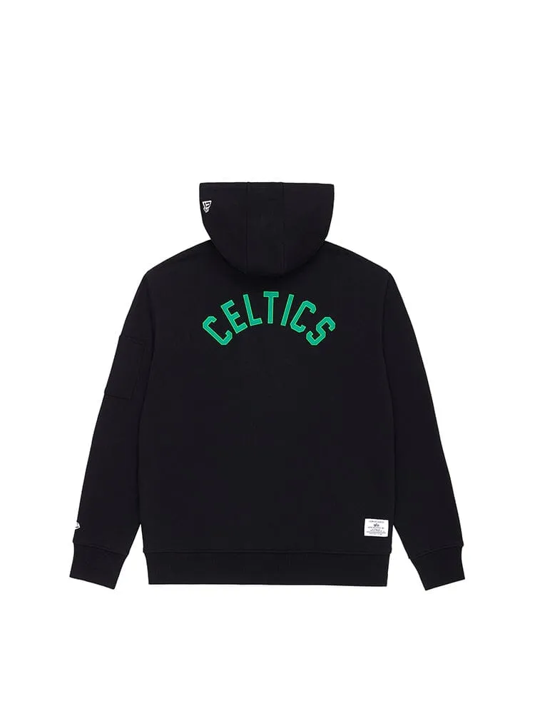 BOSTON CELTICS X ALPHA X NEW ERA HOODIE