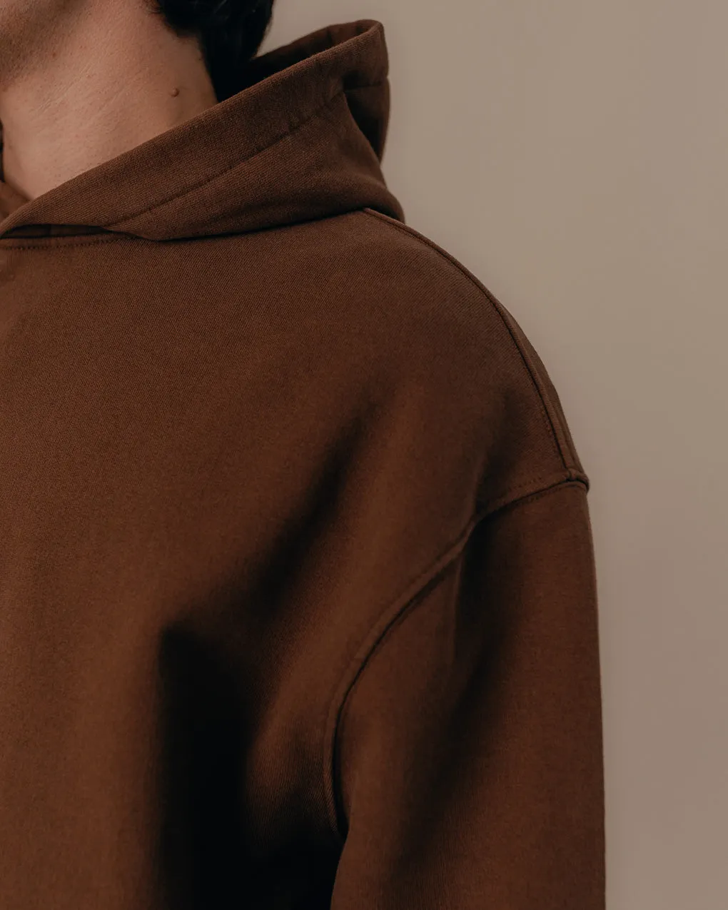 Carver Heavy Workwear Hoodie - Cocoa Brown