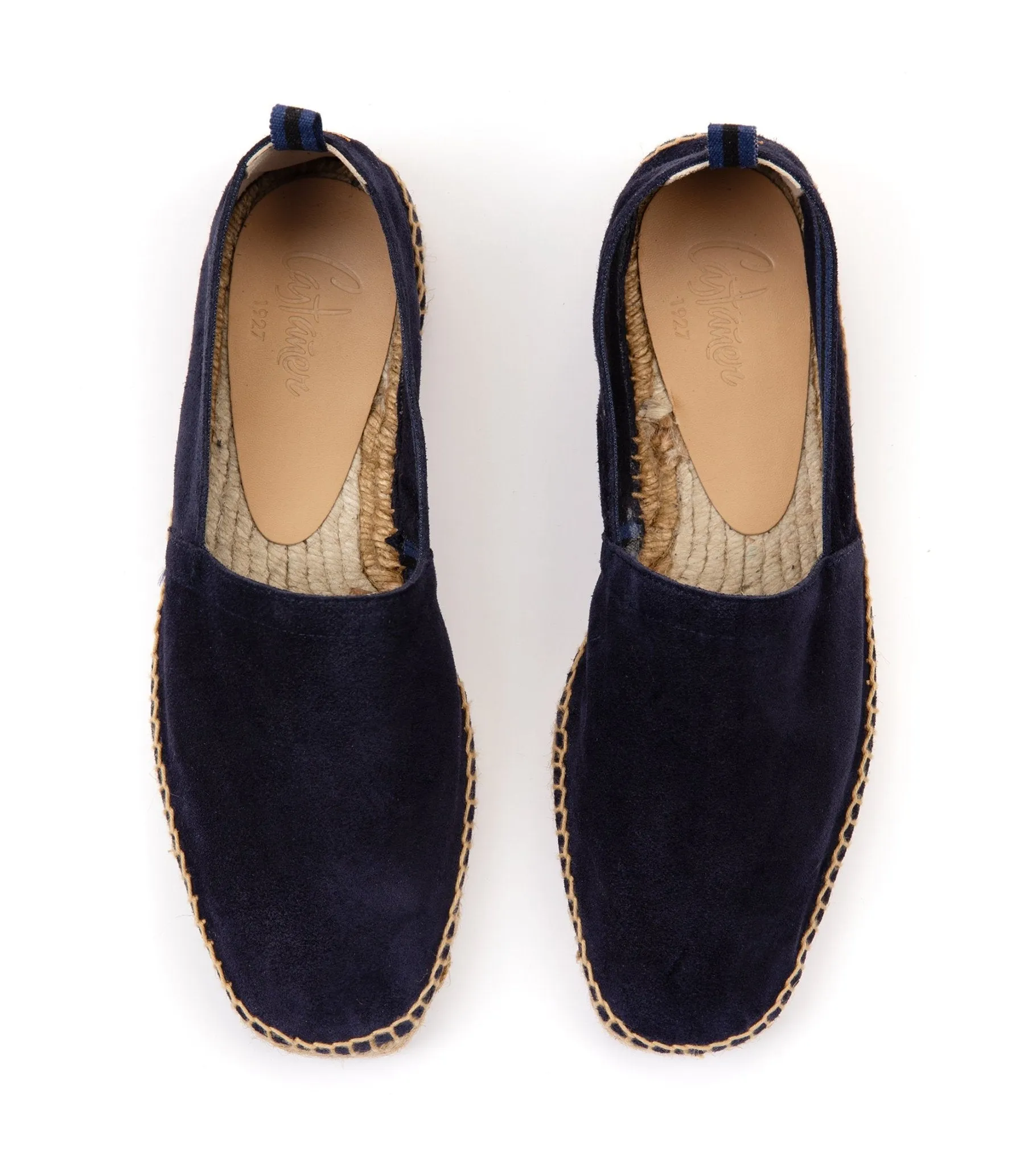 Castañer Pablo Suede Espadrille: Navy