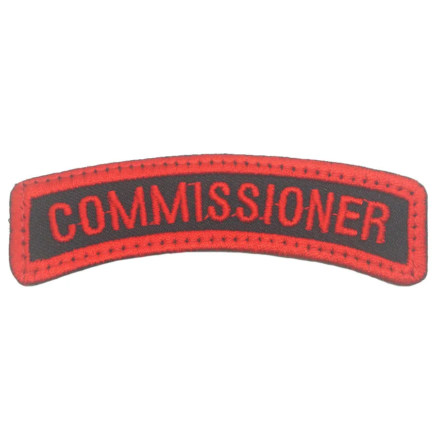 COMMISSIONER TAB - BLACK RED