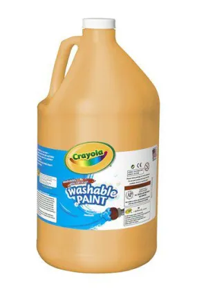 Crayola Washable Paint Gallon Peach