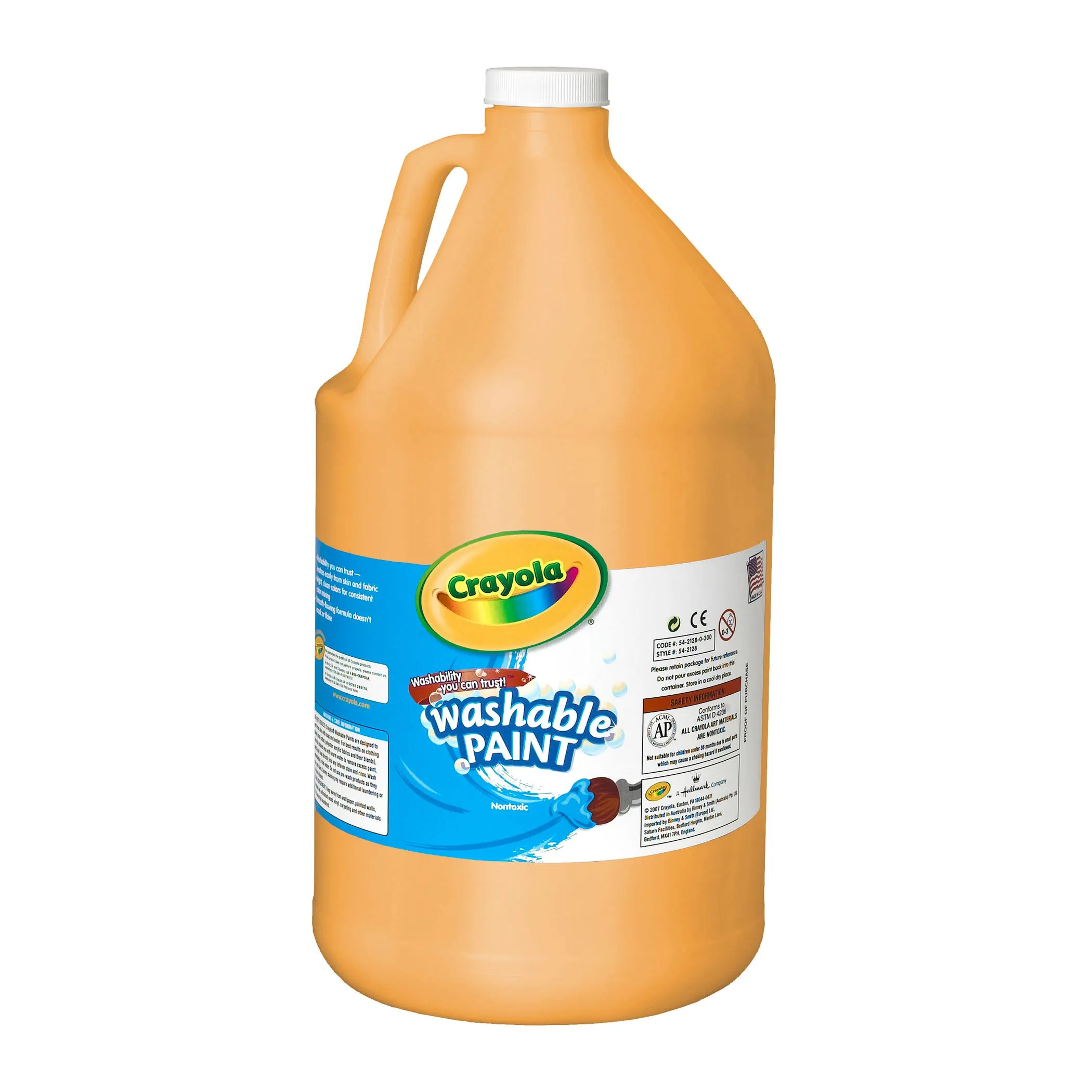 Crayola Washable Paint Gallon Peach