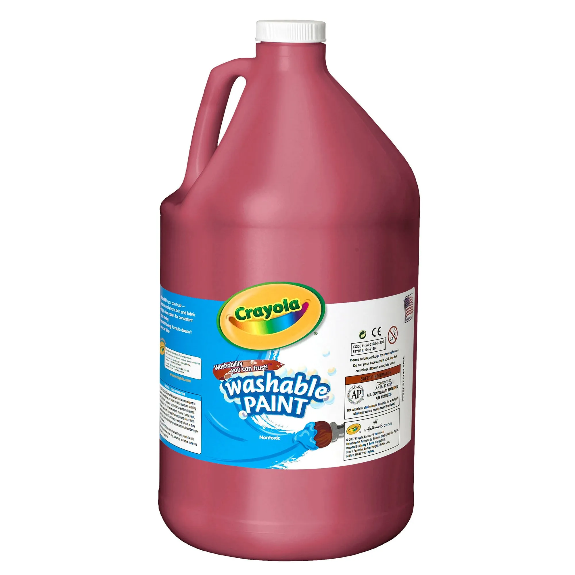 Crayola Washable Paint Gallon Red