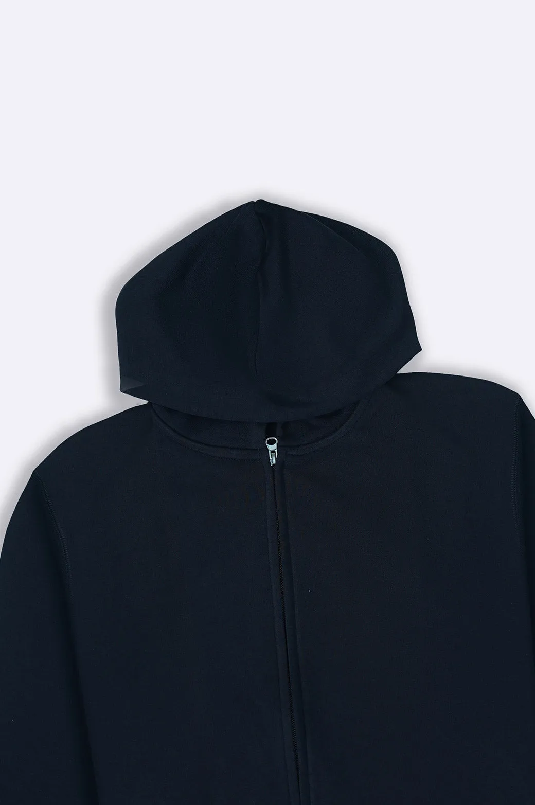 CROPPED ZIPPER HOODIE