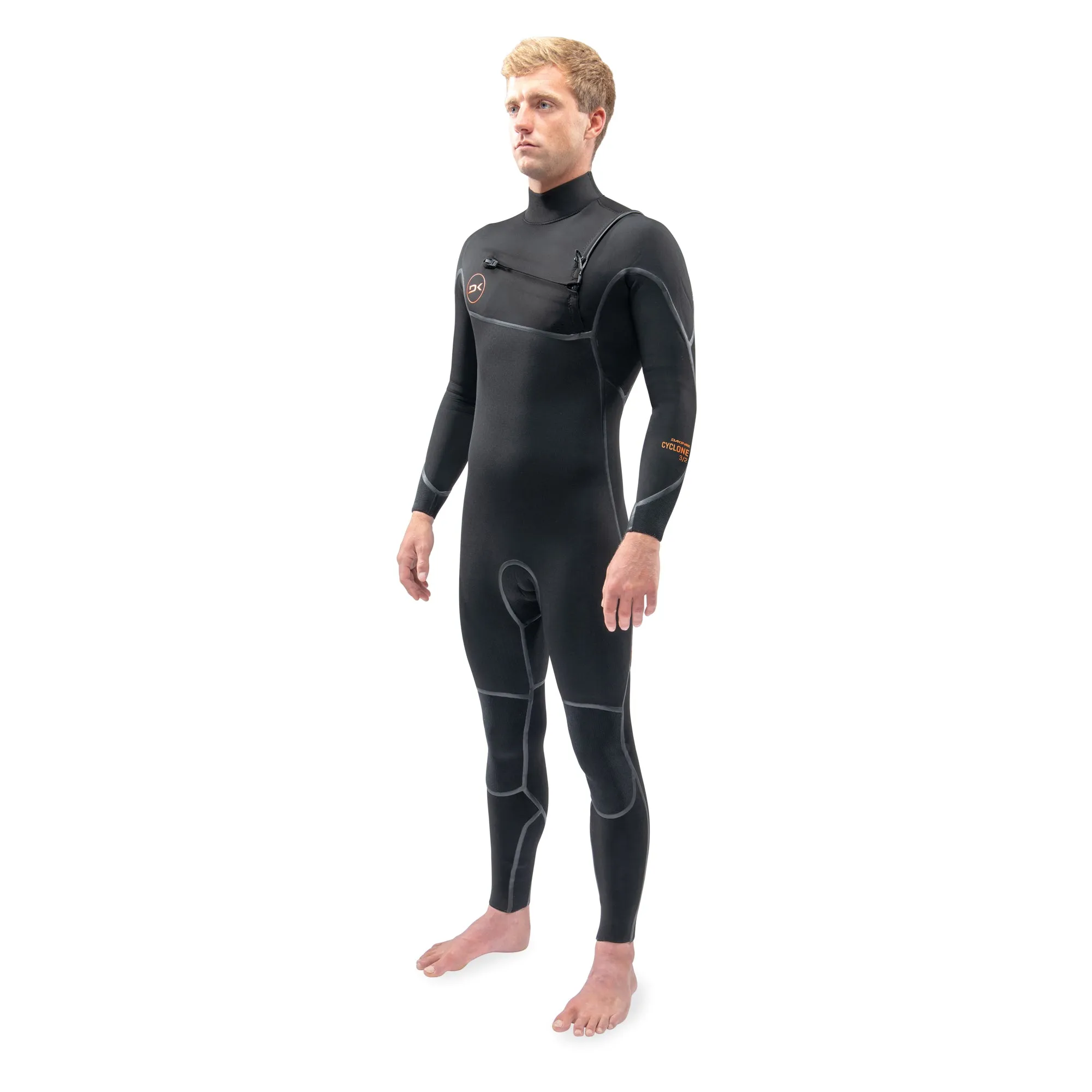 Cyclone Chest Zip Full Wetsuit 3/2mm - Men's