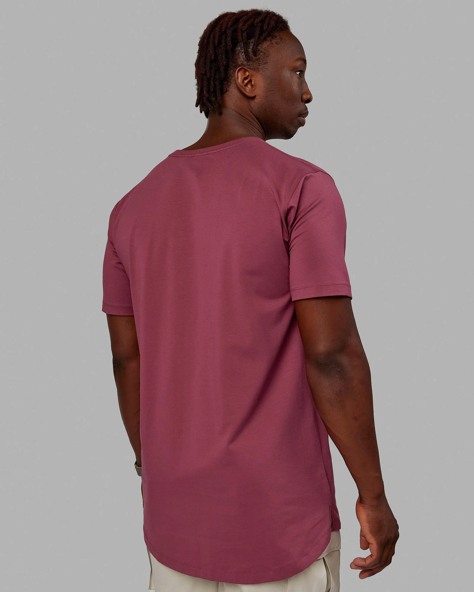 Deluxe PimaFLX Tee - Dry Rose