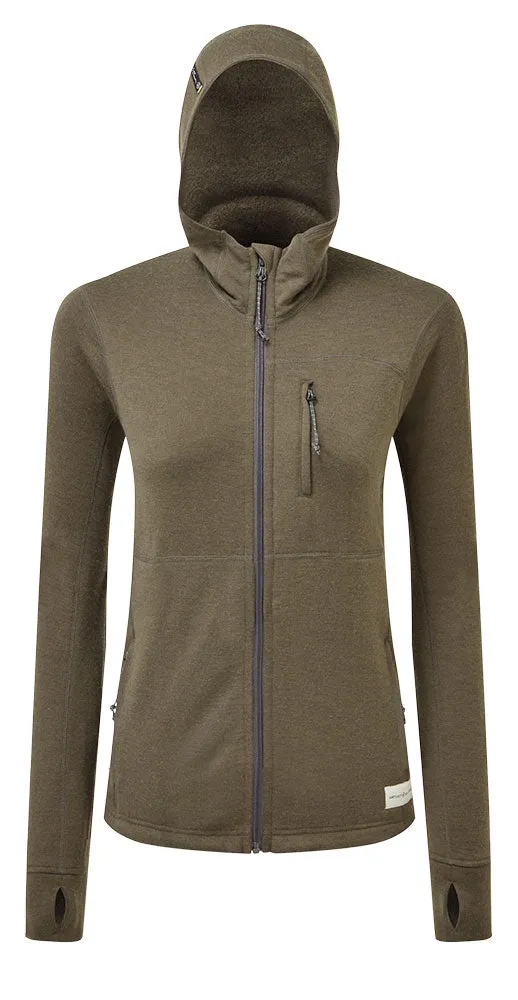 Eldorado Merino Hoodie Jacket - Deep Olive