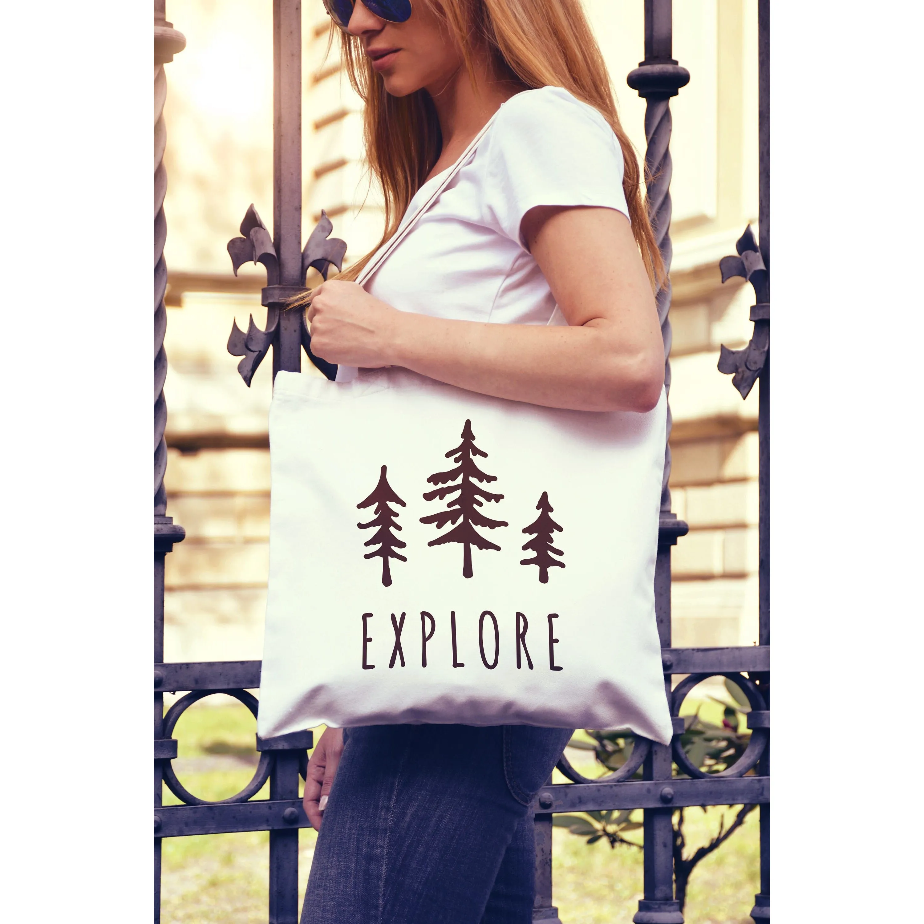 Explore National Parks Canvas Tote Bag