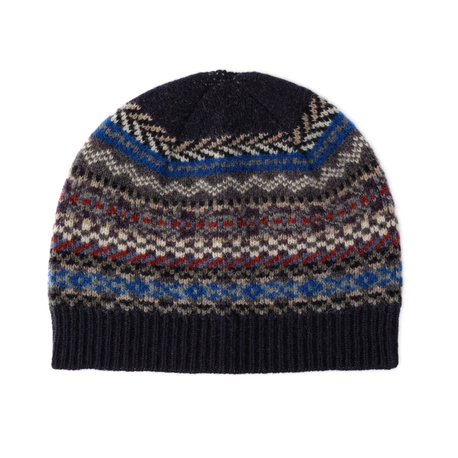 Fairisle Patterned Mens Fairisle Hat | Lochinver | Lomond