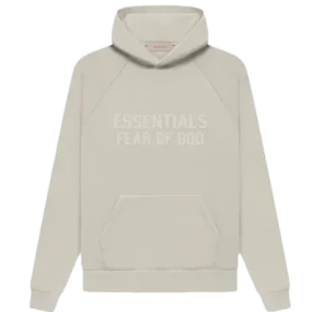 FEAR OF GOD ESSENTIALS LOGO SMOKE HOODIE 'FW22'