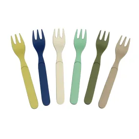 Forkful of Colour Set of 6 Forks