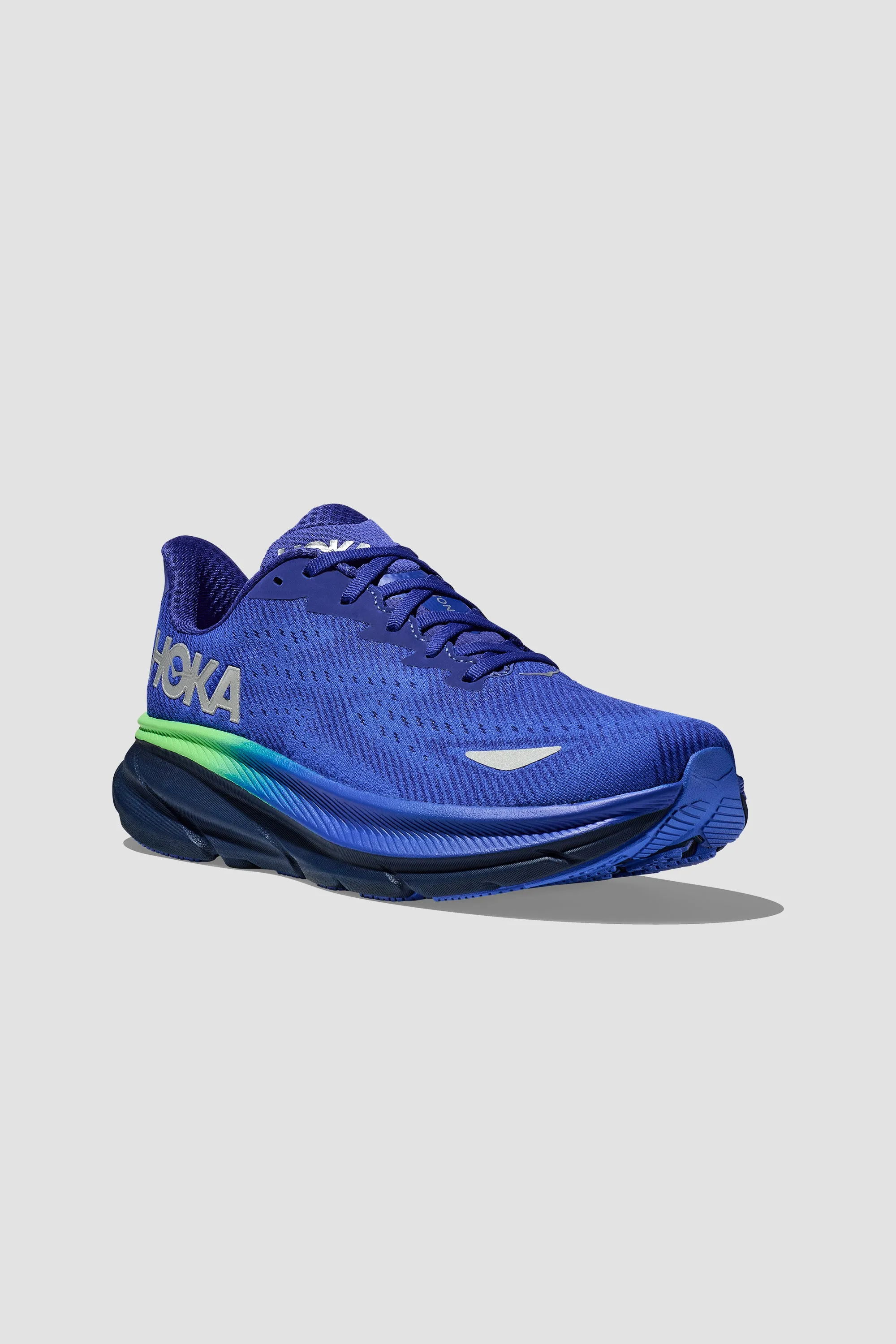 HOKA Men's Clifton 9 GTX in Dazzling Blue/Evening Sky