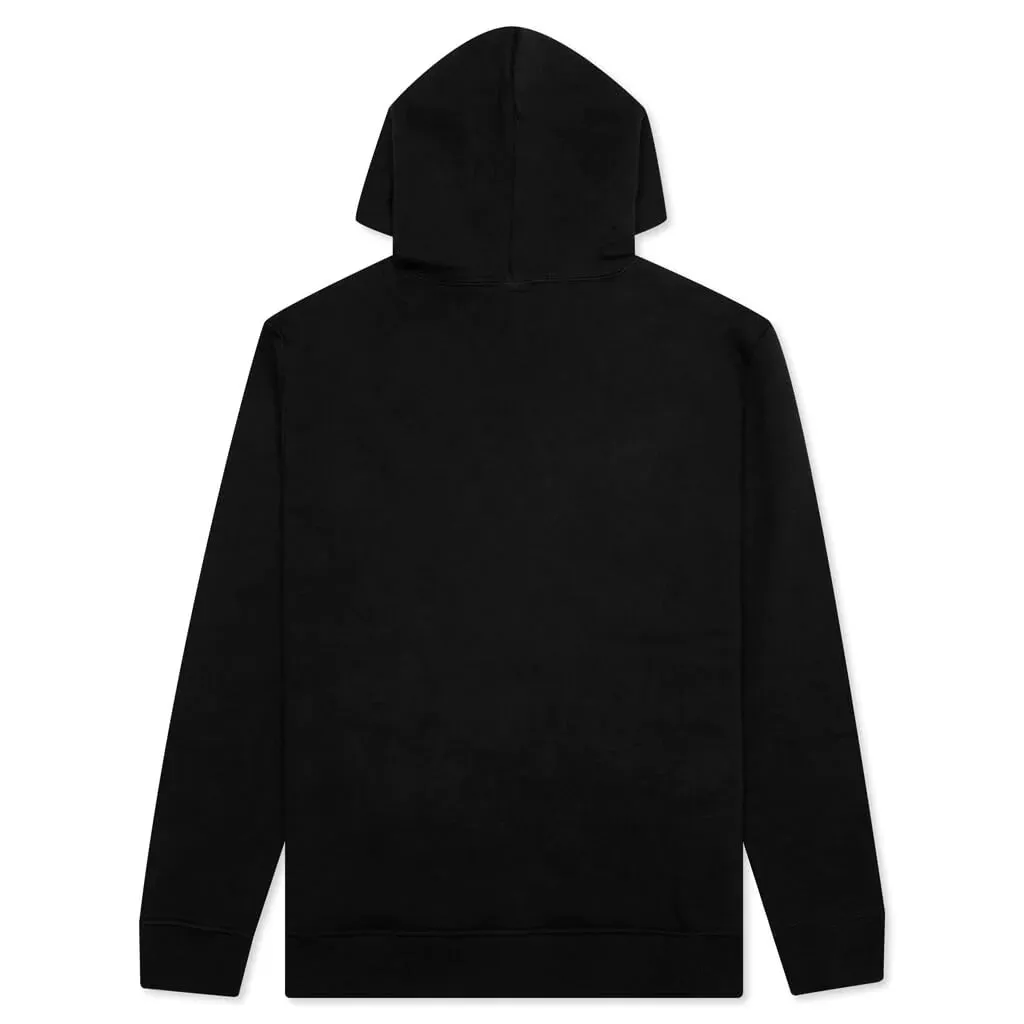 ICE CREAM SWIRL HOODIE - BLACK