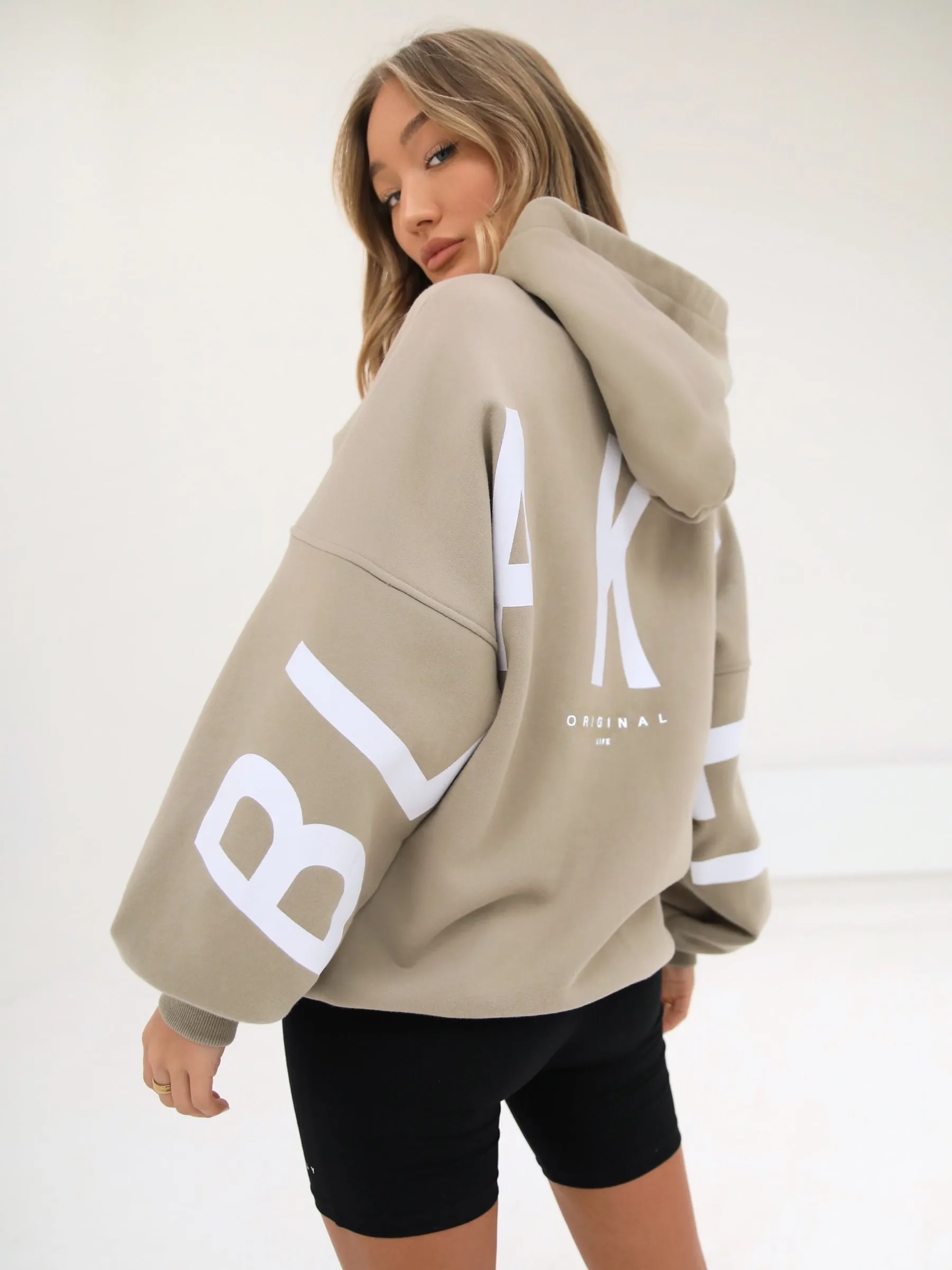 Isabel Oversized Hoodie - Beige