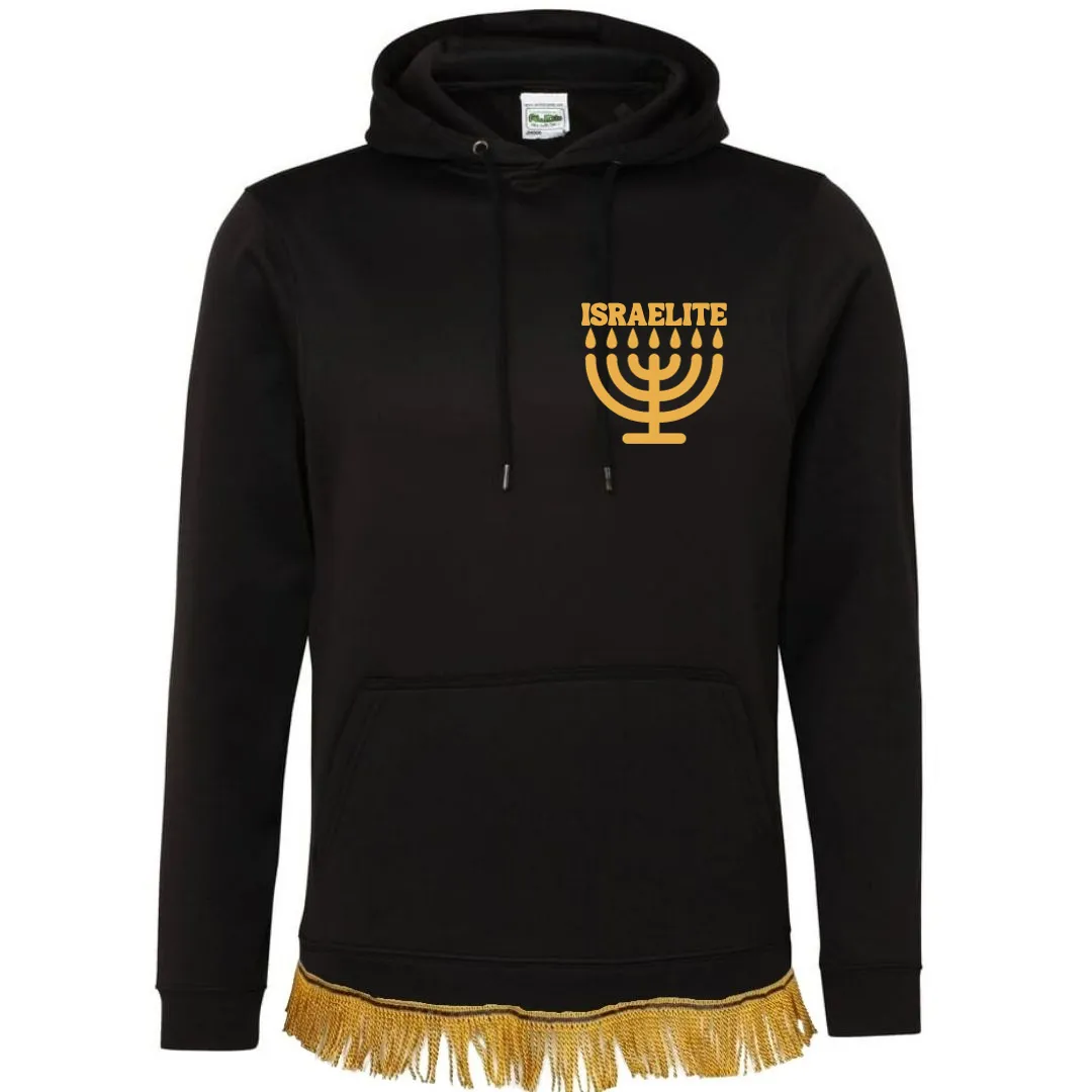 ISRAELITE Menorah Adult Hoodie