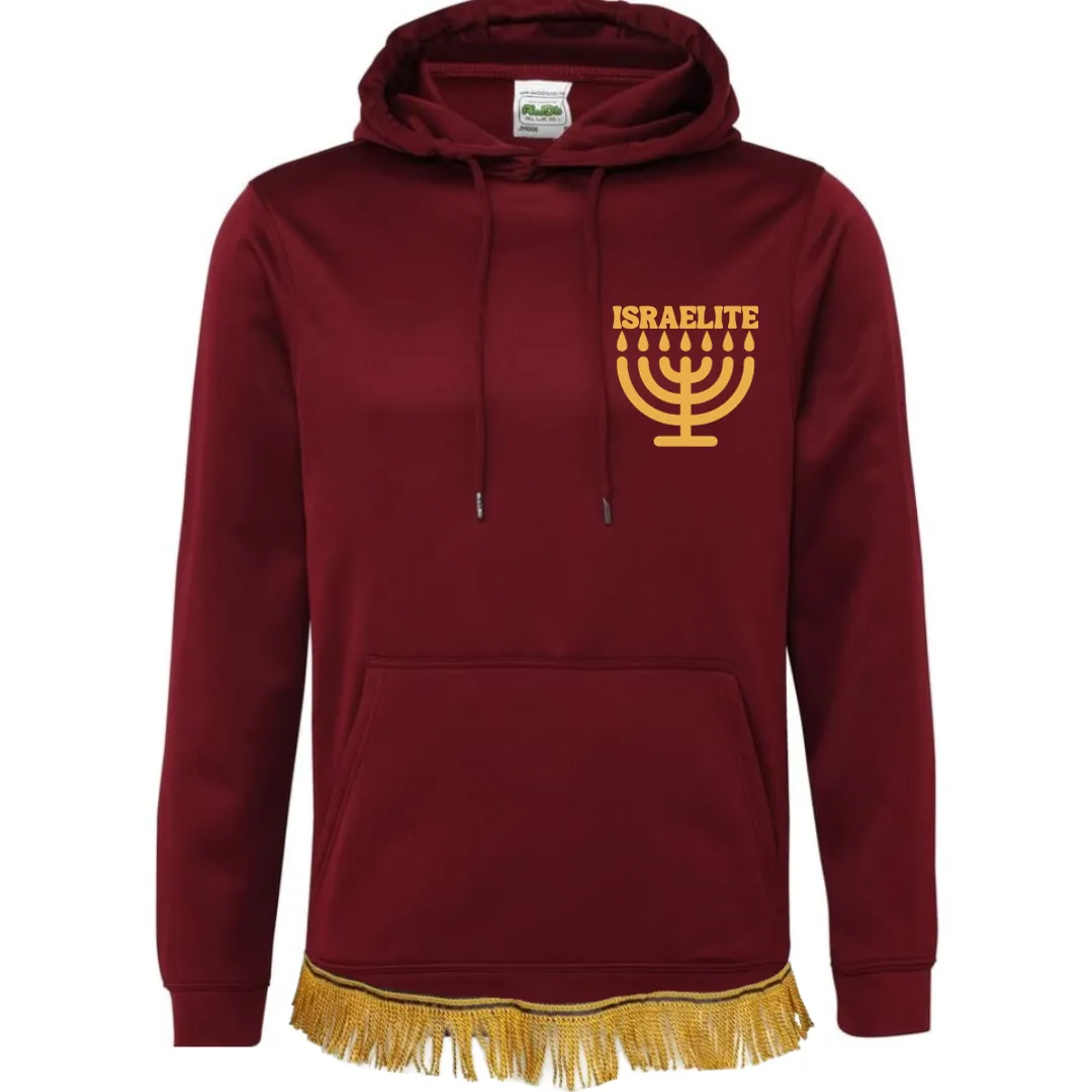 ISRAELITE Menorah Adult Hoodie