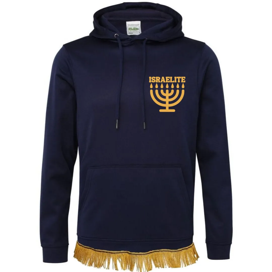 ISRAELITE Menorah Adult Hoodie