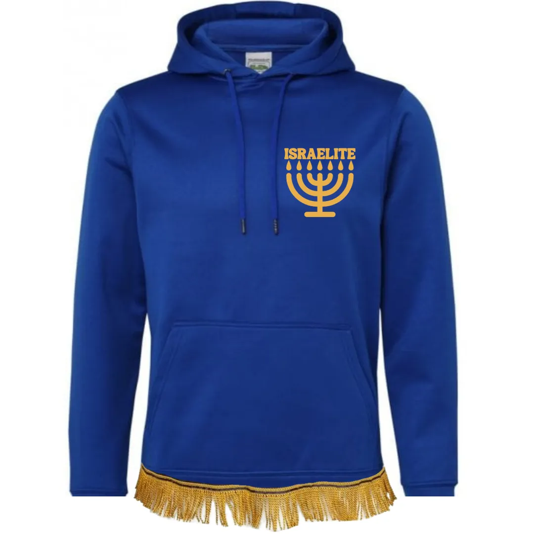 ISRAELITE Menorah Adult Hoodie