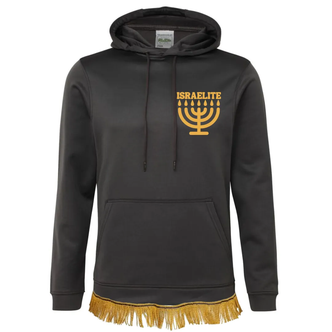 ISRAELITE Menorah Adult Hoodie