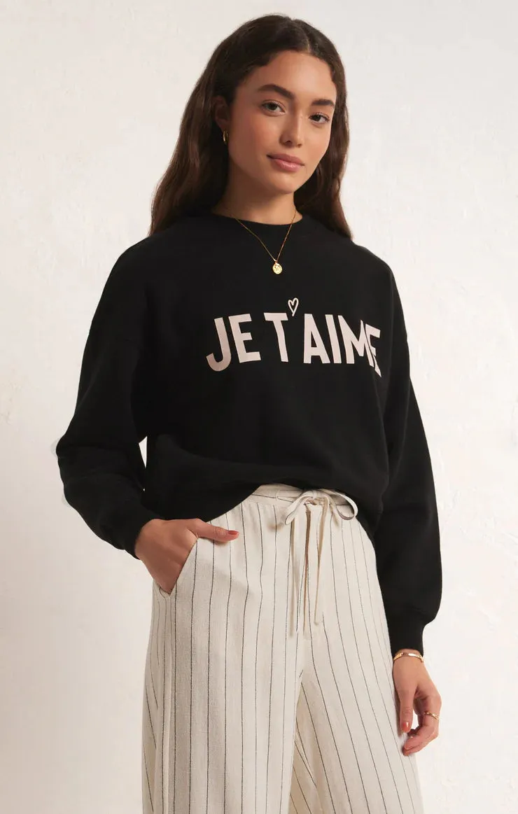 Je Taime Sweatshirt