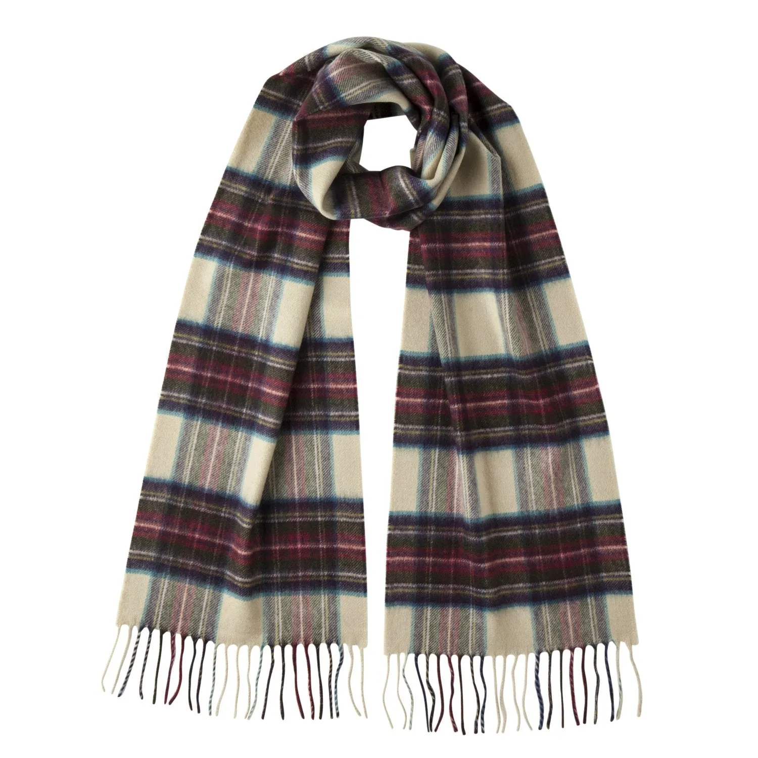 Johnstons of Elgin - Pure Cashmere Scarf - Scottish Tartan