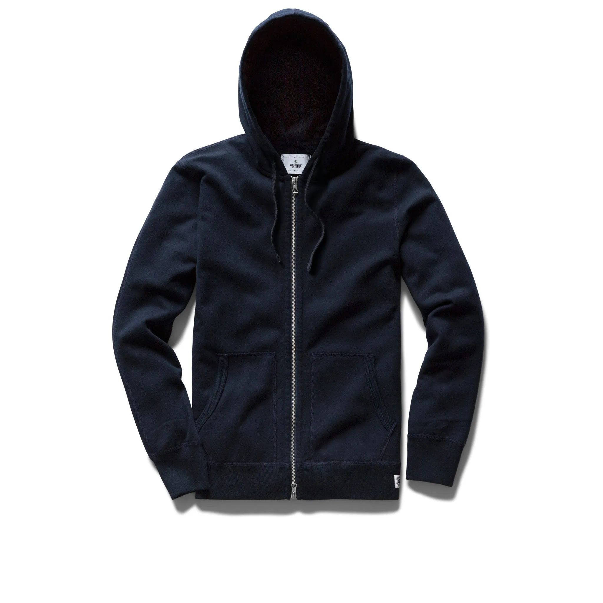 Lightweight Terry Slim Zip Hoodie