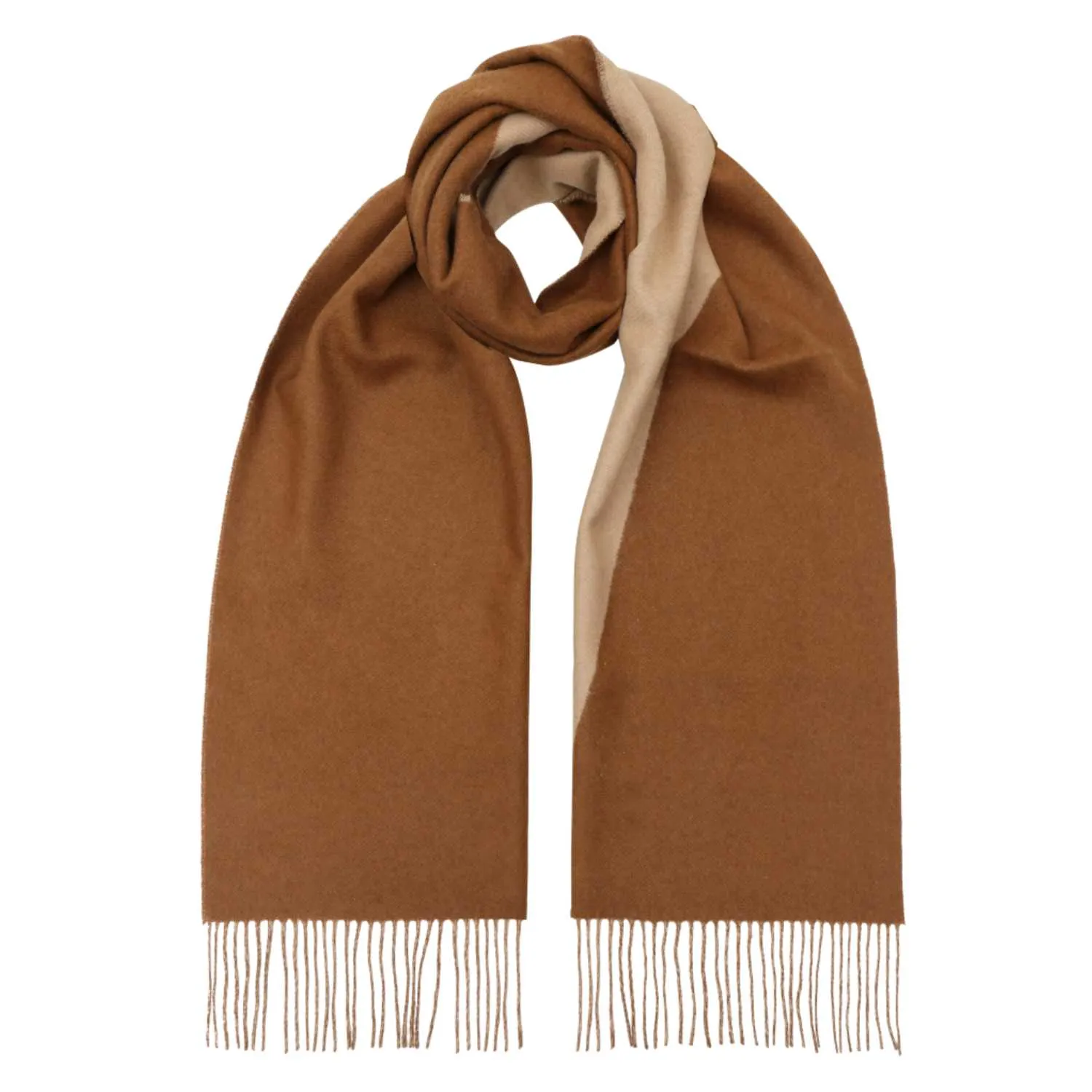 Long Reversible Cashmere Scarf | Lomond