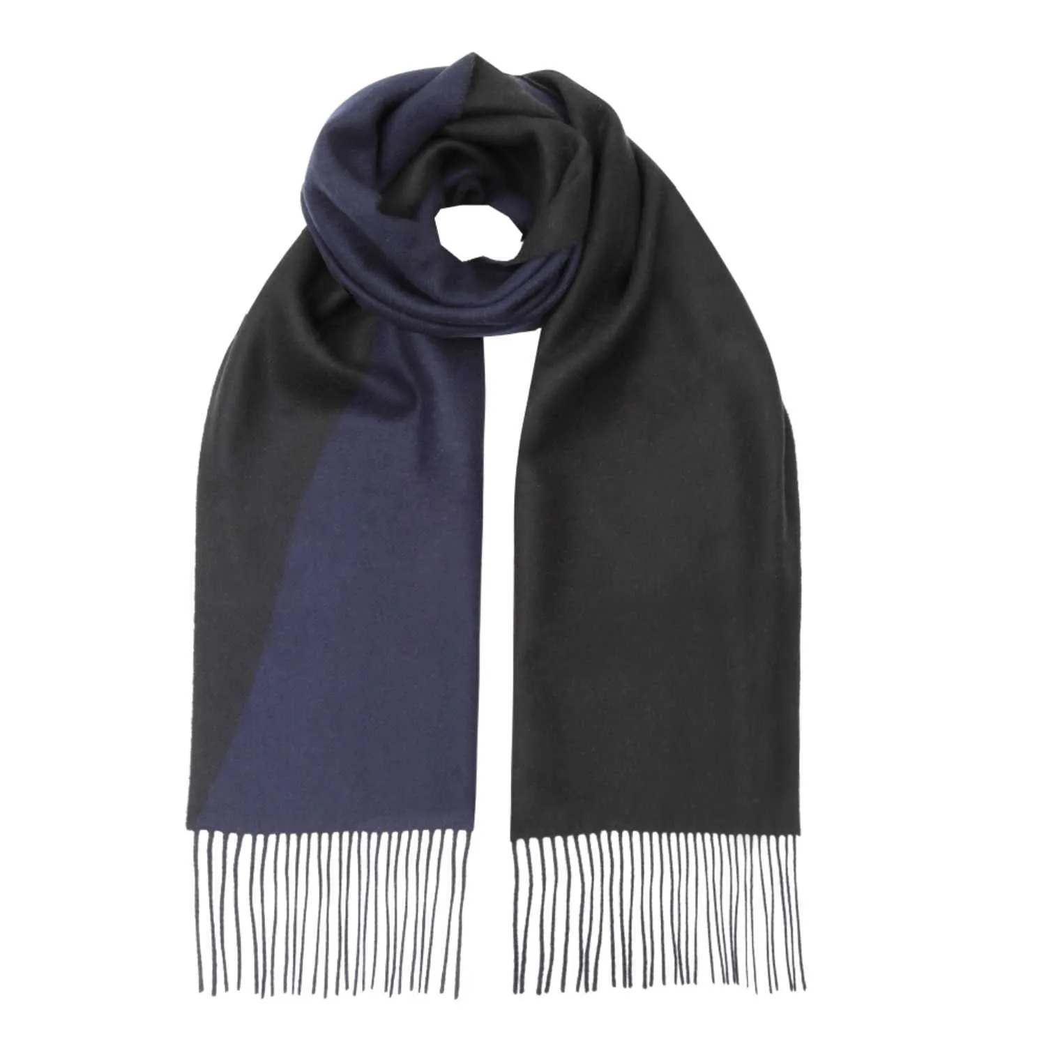 Long Reversible Cashmere Scarf | Lomond