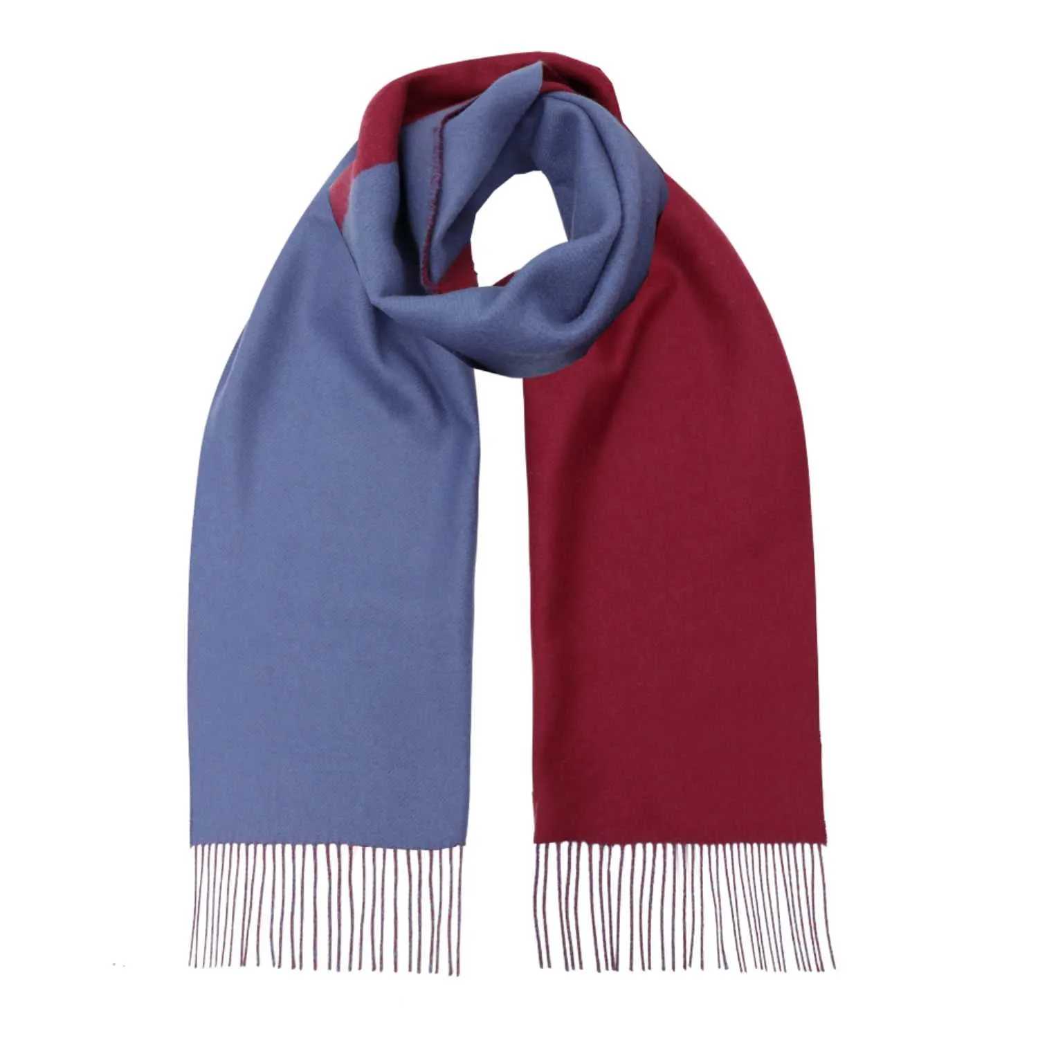 Long Reversible Cashmere Scarf | Lomond