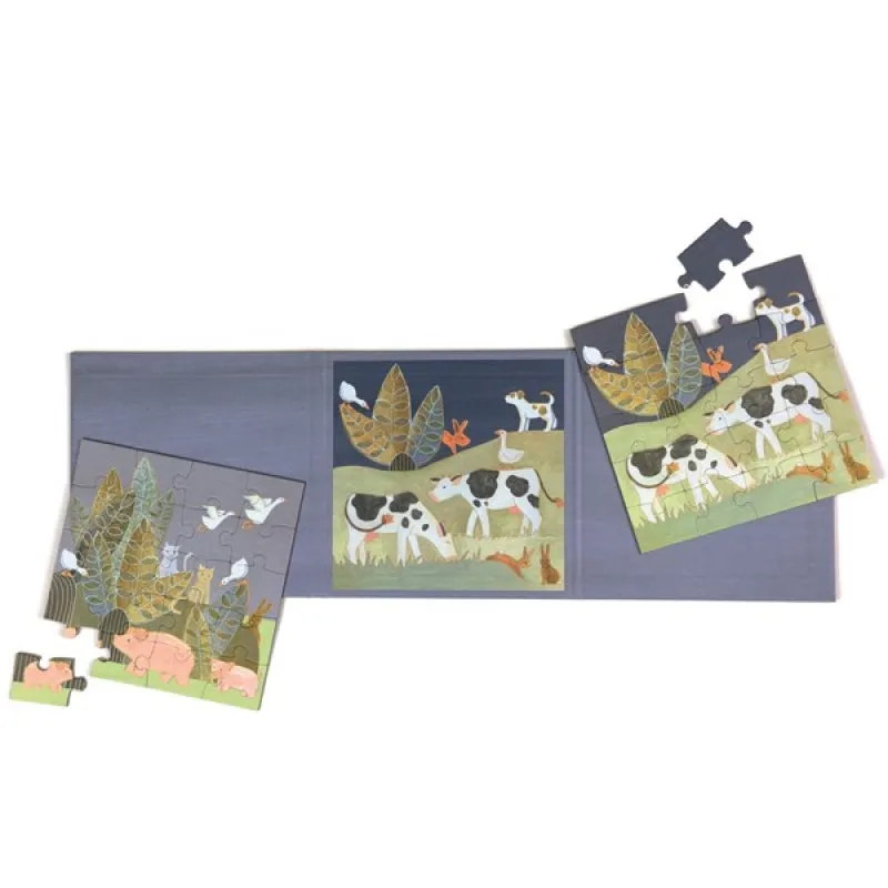 Magnetic Countryside Puzzle - Egmont Toys