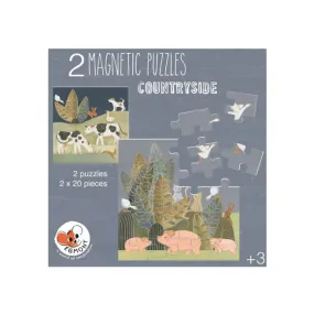 Magnetic Countryside Puzzle - Egmont Toys