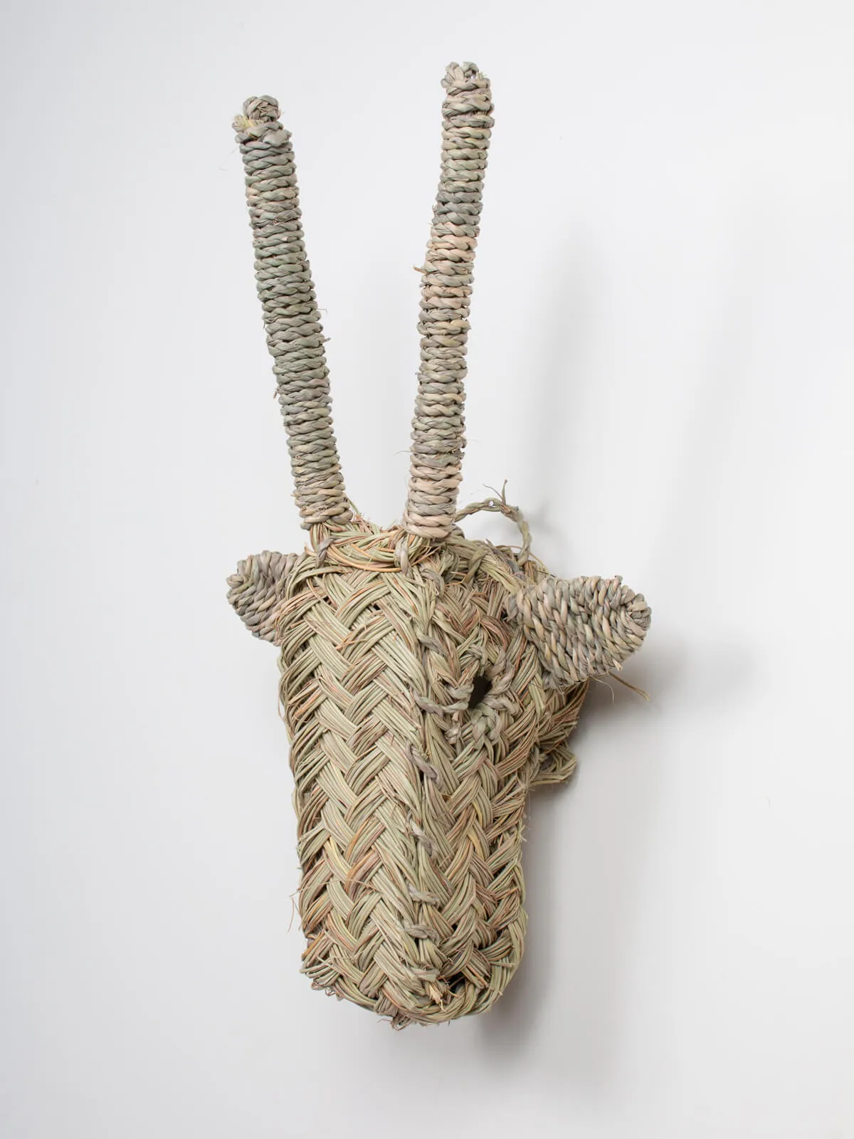 Mini Woven Animal Head, Gazelle