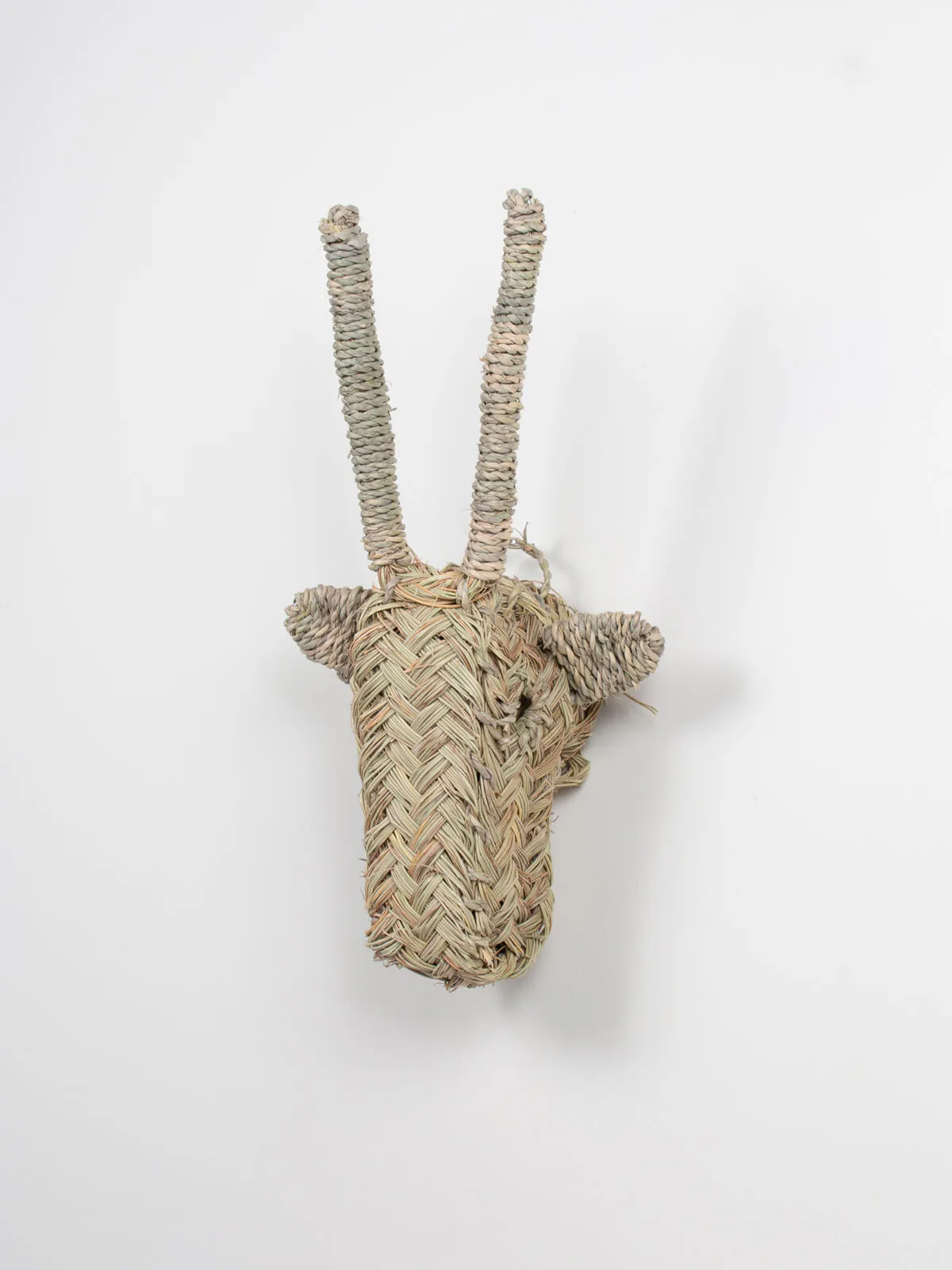 Mini Woven Animal Head, Gazelle