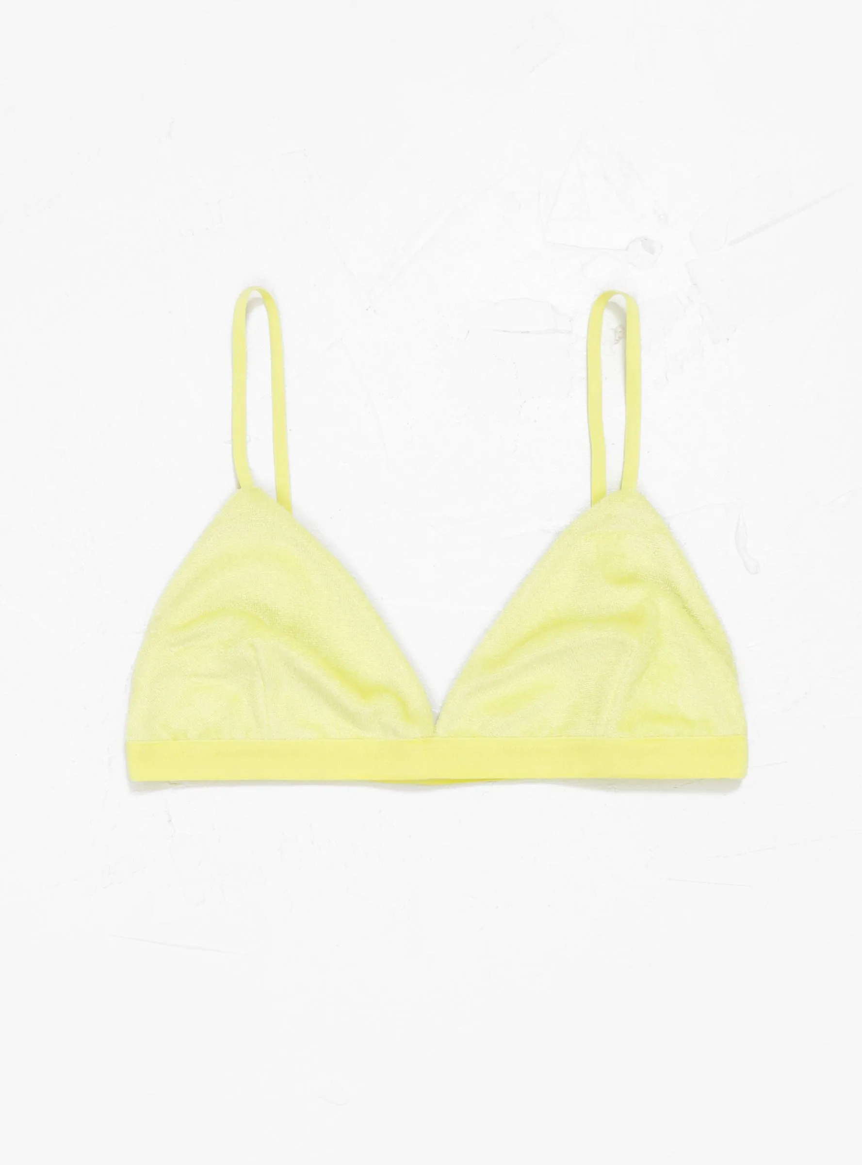 Mississippi Velour Bra Lime