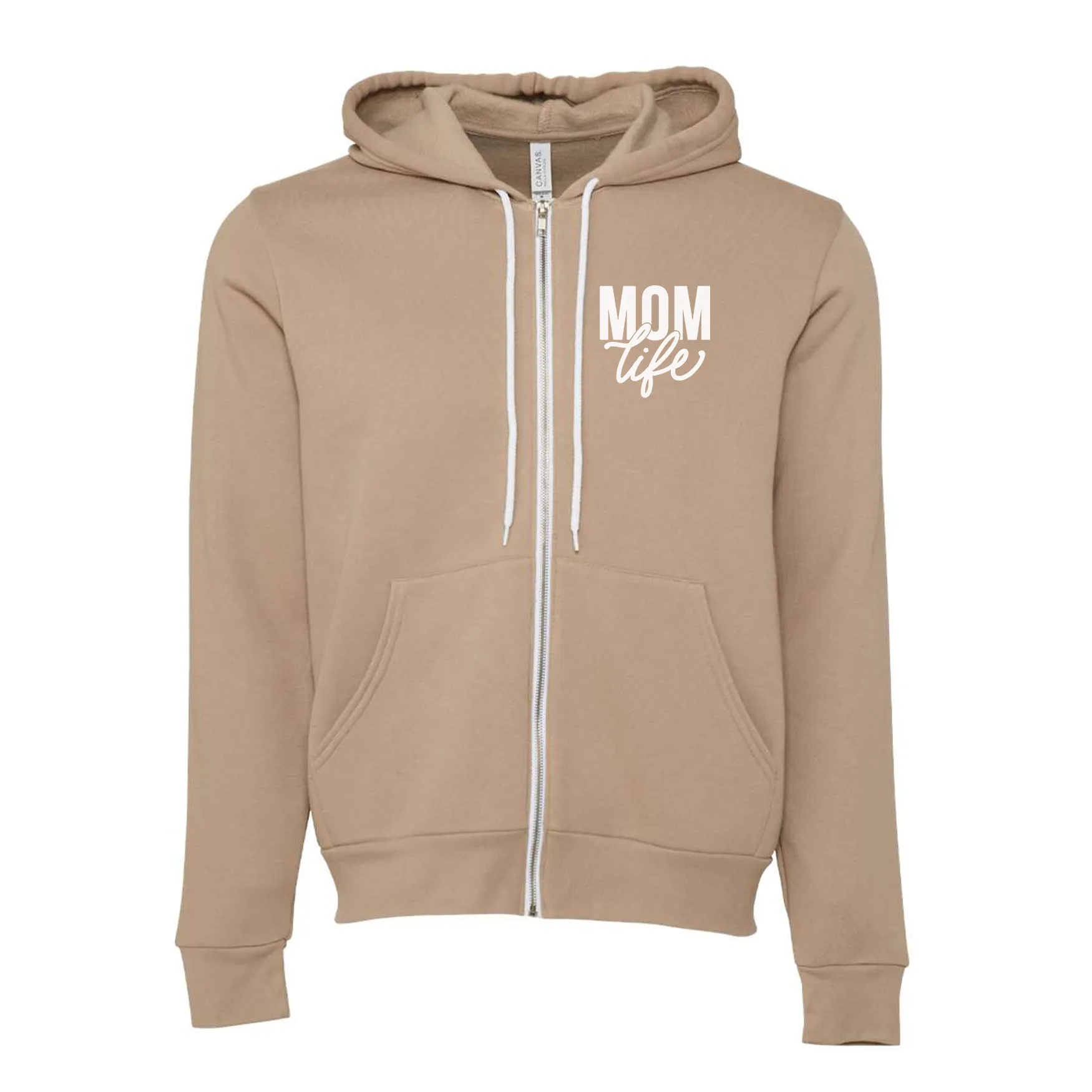 Mom Life Zip Up Hoodie