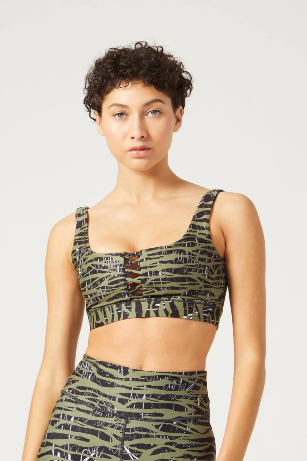 Nina Bra Downtown Zebra Olive