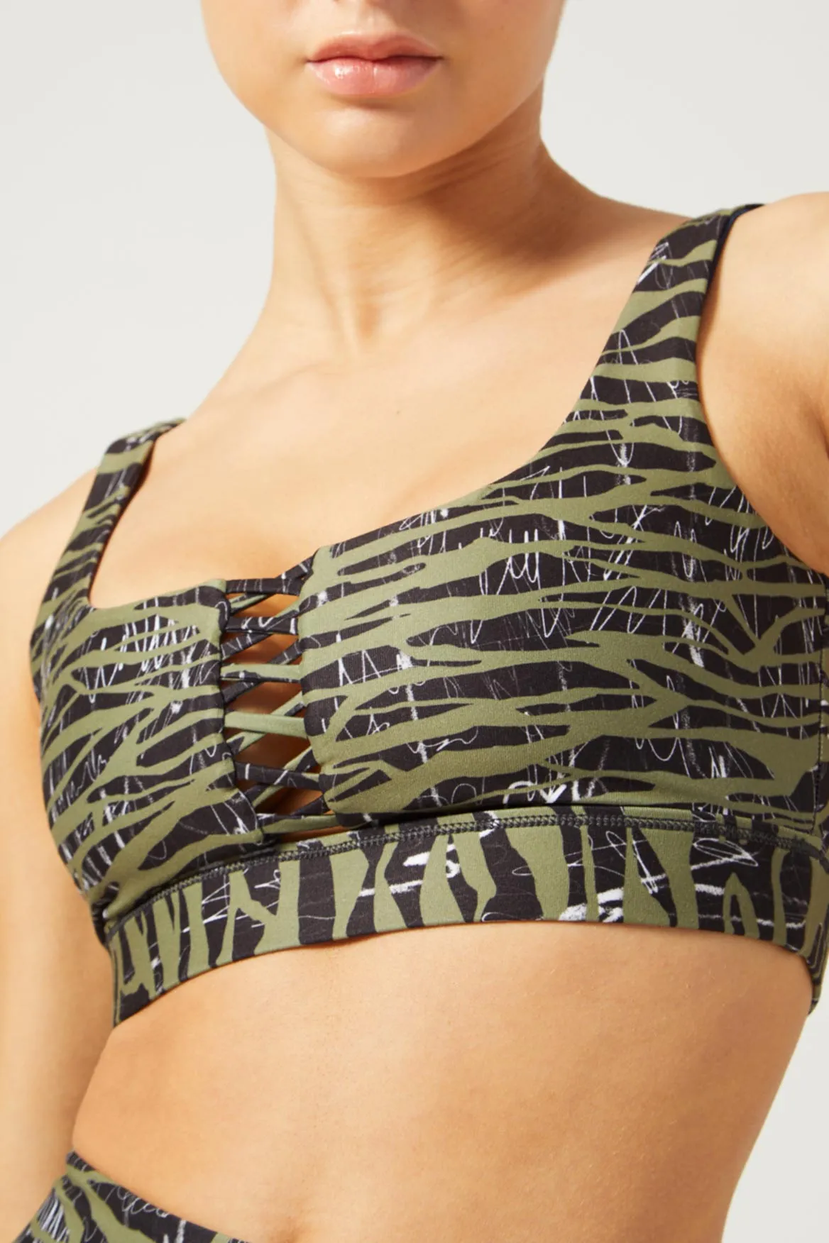 Nina Bra Downtown Zebra Olive