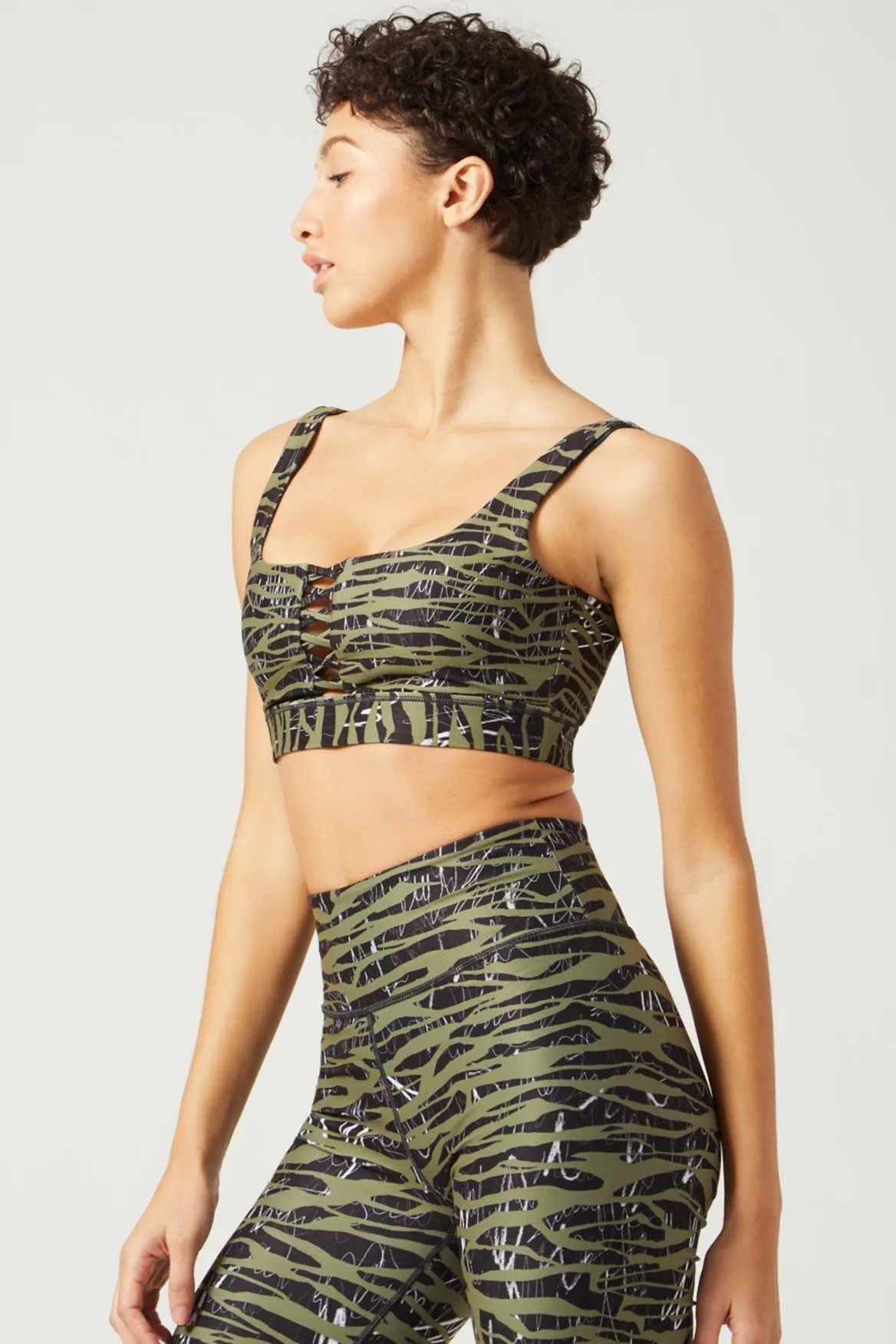 Nina Bra Downtown Zebra Olive